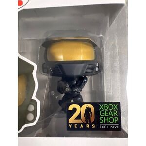 Funko Pop Halo MASTER CHIEF #25 Xbox Gear Shop Exclusive 20th Anniversary w/MA5B